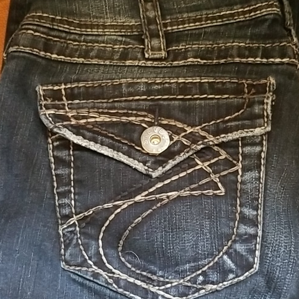 Silver jeans